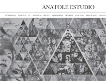 Tablet Screenshot of anatole.com.ar